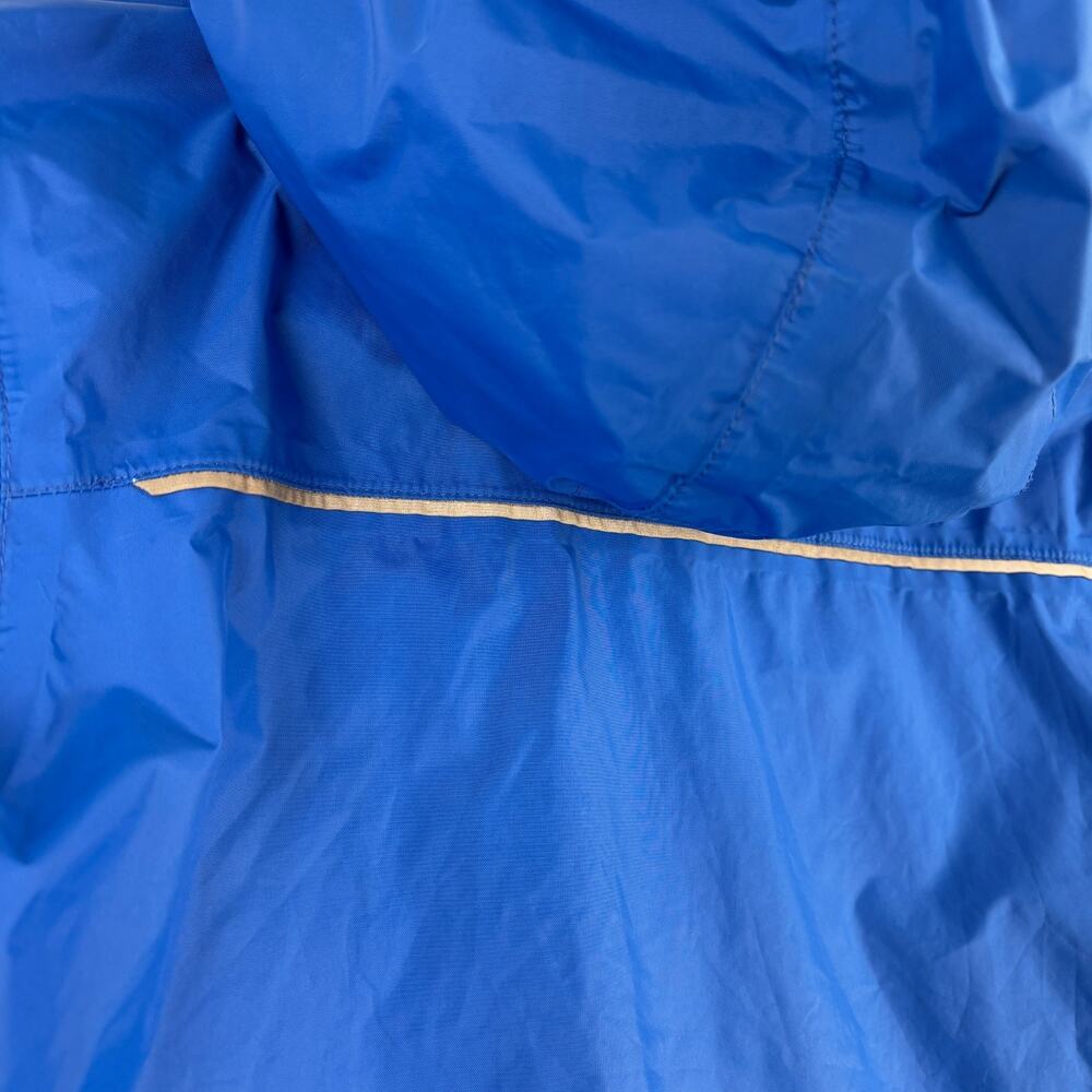 Columbia Windbreaker Rain Jacket Kids Blue Medium (10/12) Hooded - Picture 12 of 13